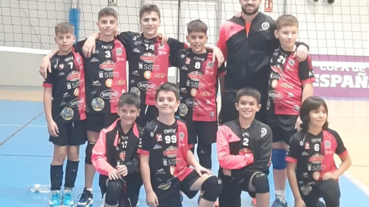 Uno de los equipos de categorías inferiores del C.V. Sporting Santo Domingo.
