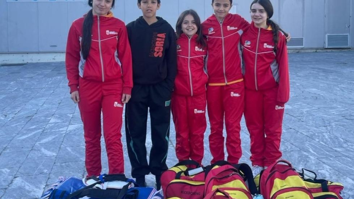 Los sorianos que compiten en el Nacional junior