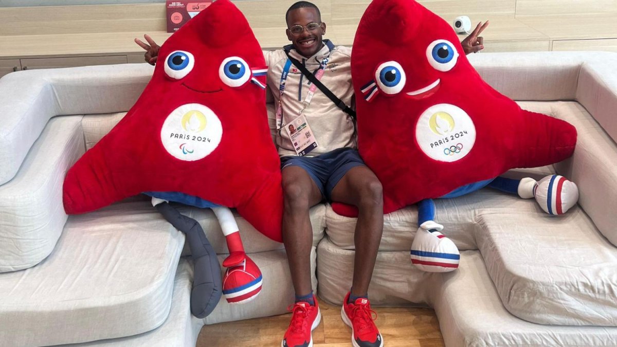 David José Pineda ya está en París y la próxima semana buscará el oro paralímpico.