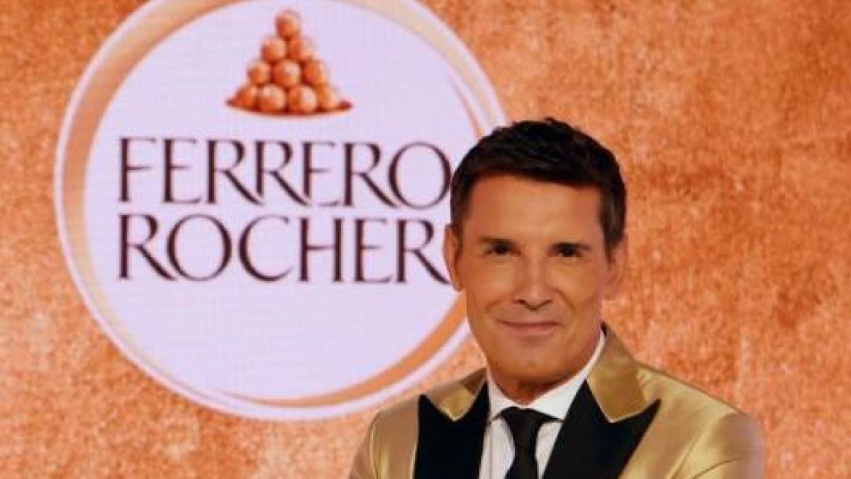 Jesús Vázquez, embajador de Ferrero Rocher.