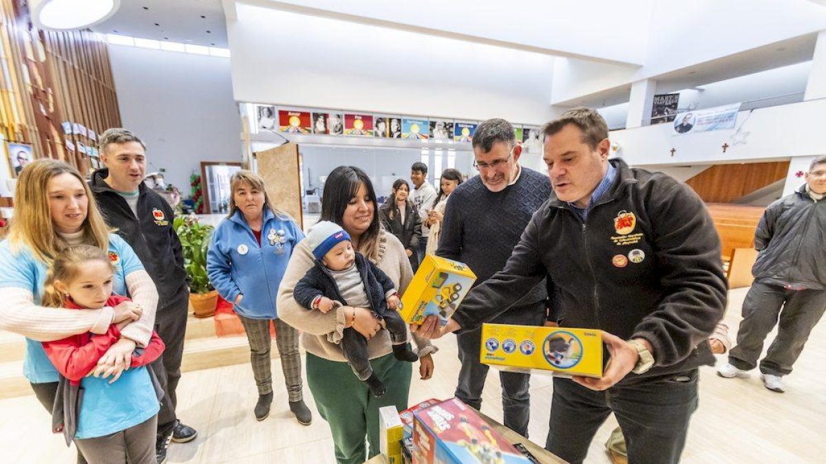 Las asociación trae las sonrisas para los más pequeños