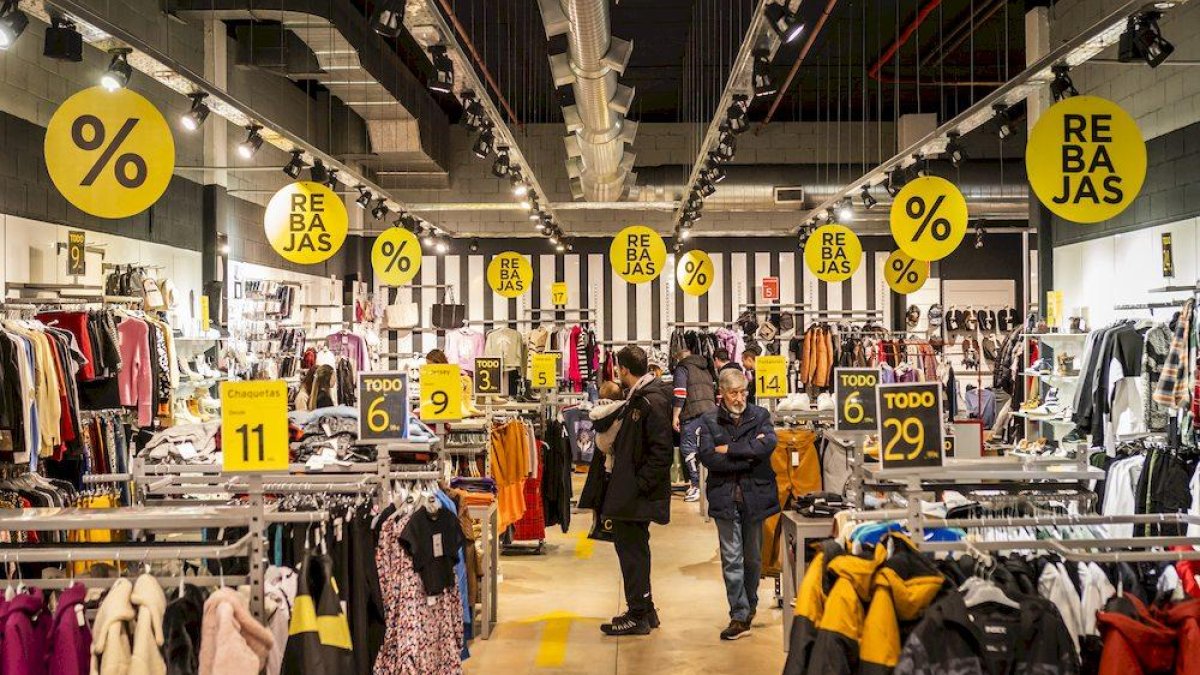 Buenas ofertas en las rebajas de las tiendas de Soria