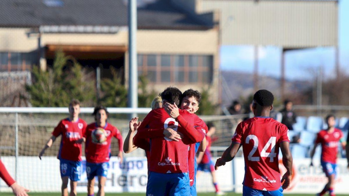 El Numancia B sigue en puestos de playoff