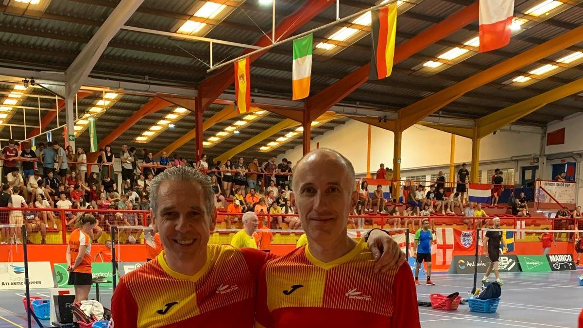 Manolo Acero y Santiago Martínez.