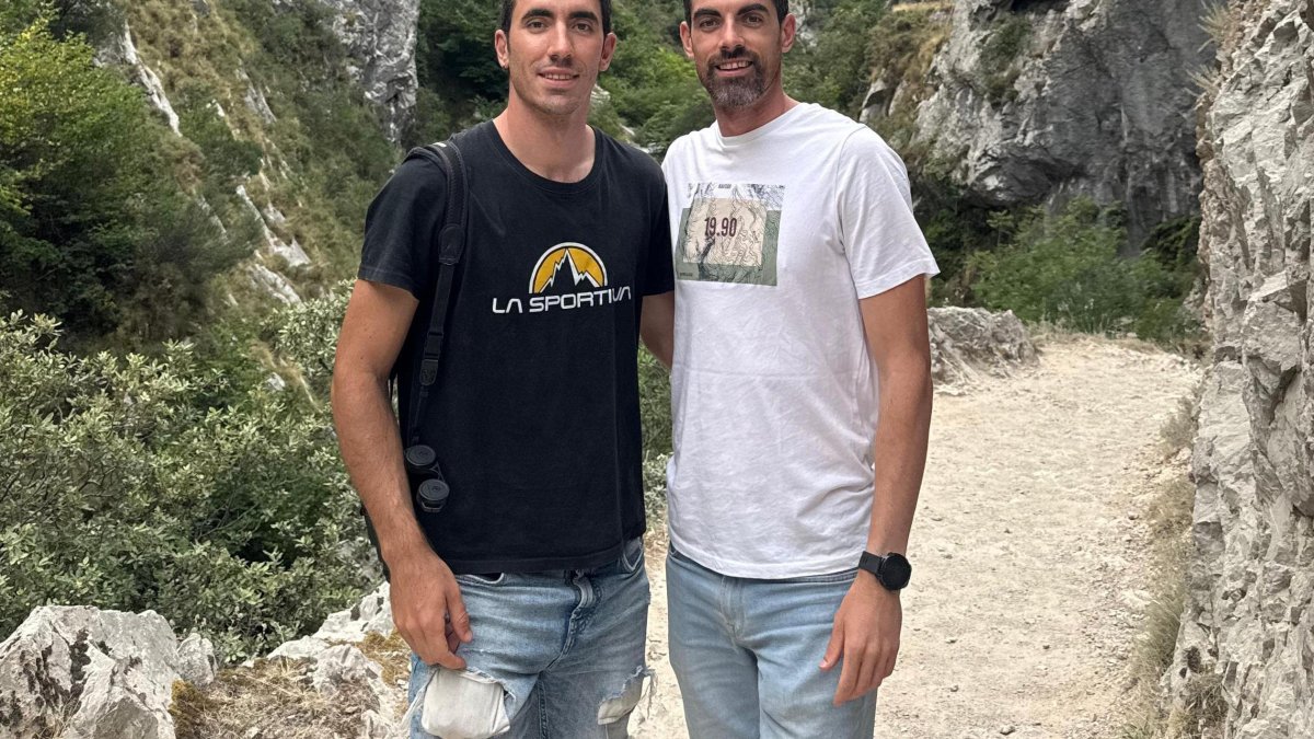 Adrián y Víctor José García Laseca fueron primero y segundo en el Campeonato de Castilla y León de salmónidos mosca.