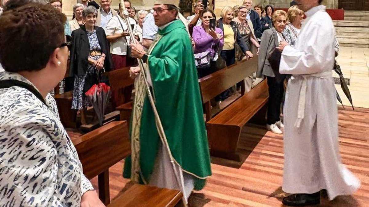 Un emotivo acto que tendrá su continuación en la Catedral de El Burgo de Osma