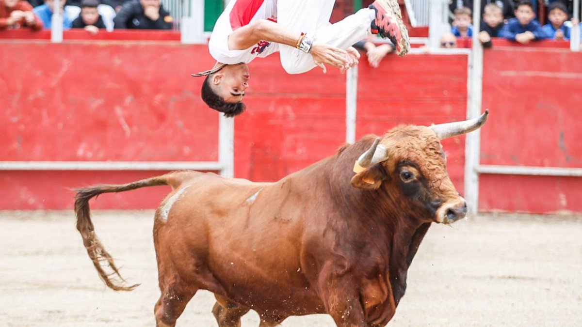 El primer festejo taurino de las fiestas de San Miguel 2025.