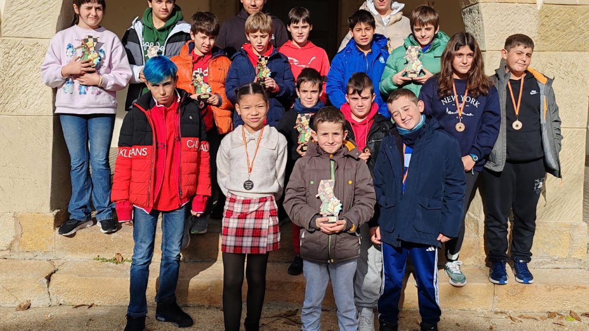 Los mejores clasificados en el torneo.