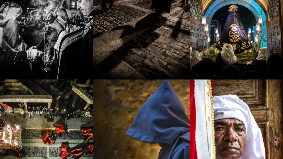 La muestra recoge instantáneas publicadas en los medios de comunicación locales