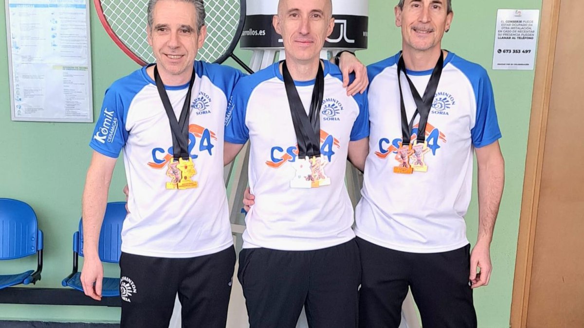 Manuel Acero, Santiago Martínez y Juan Carlos López compitieron en Murcia.