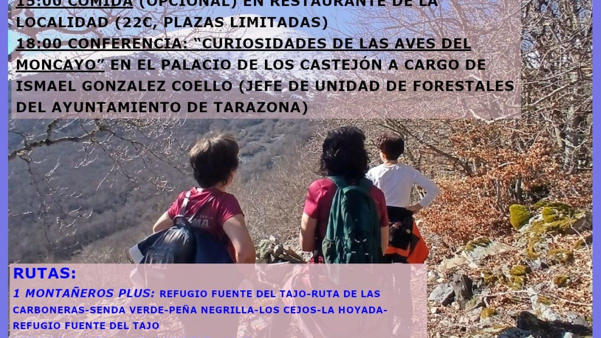 Cartel del encuentro que tendrá el 1 de mayo en Ágreda.