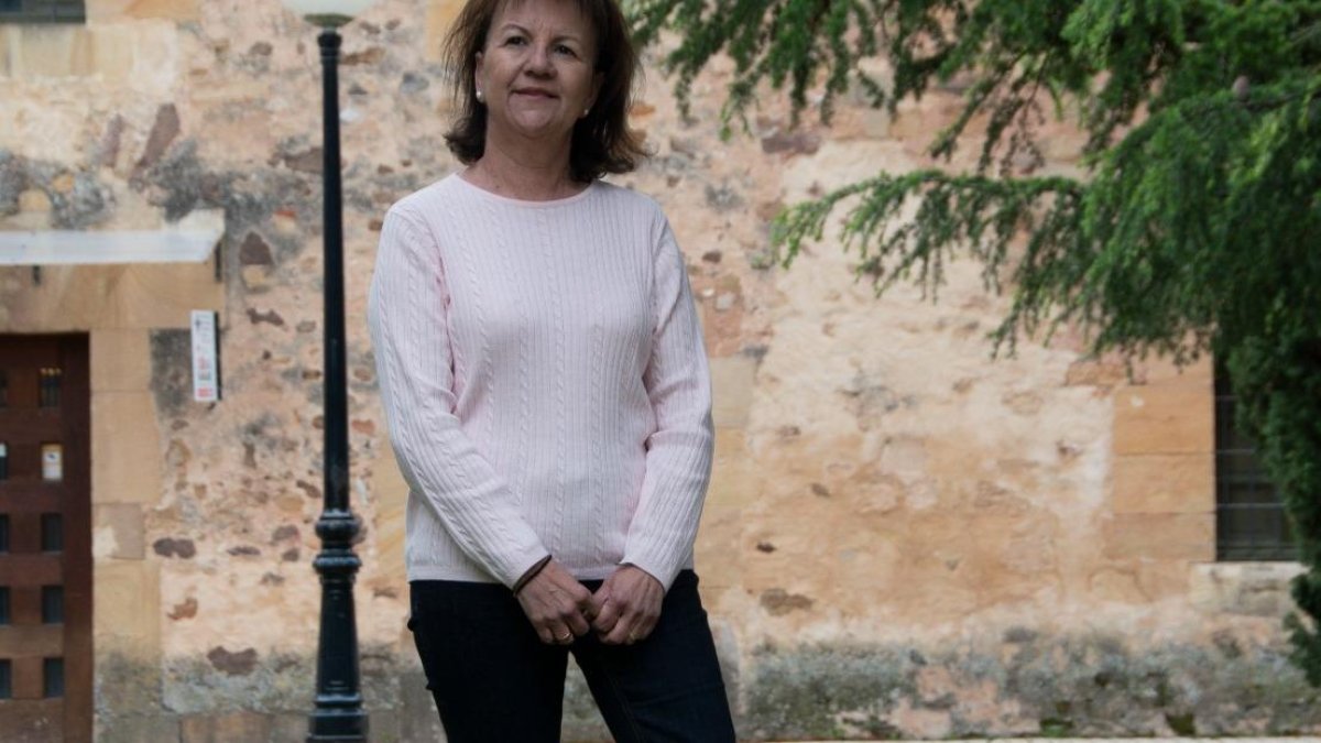 Carmen Ruiz es gerente de Alzheimer Soria.