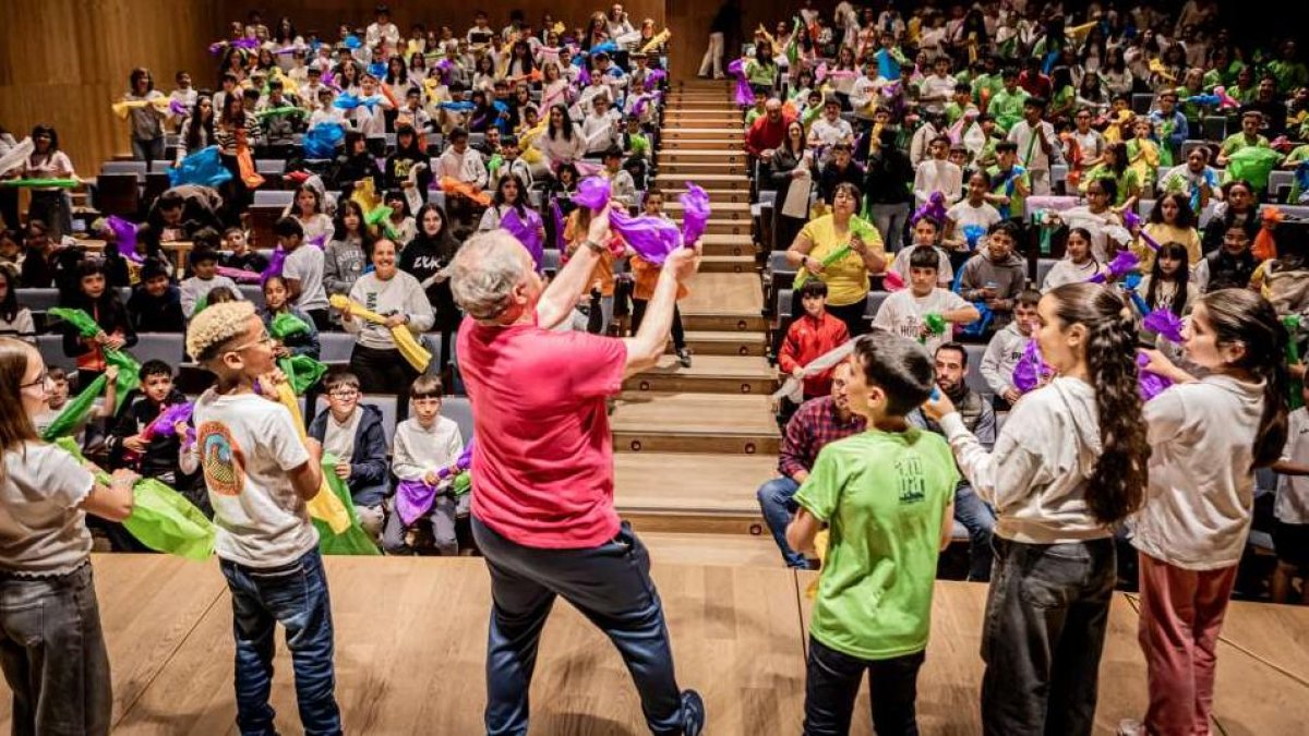 Una jornada con medio millar de niños disfrutando en el Conservatorio de Soria