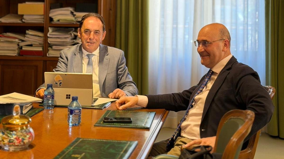 Benito Serrano y Jesús Manuel Alonso.