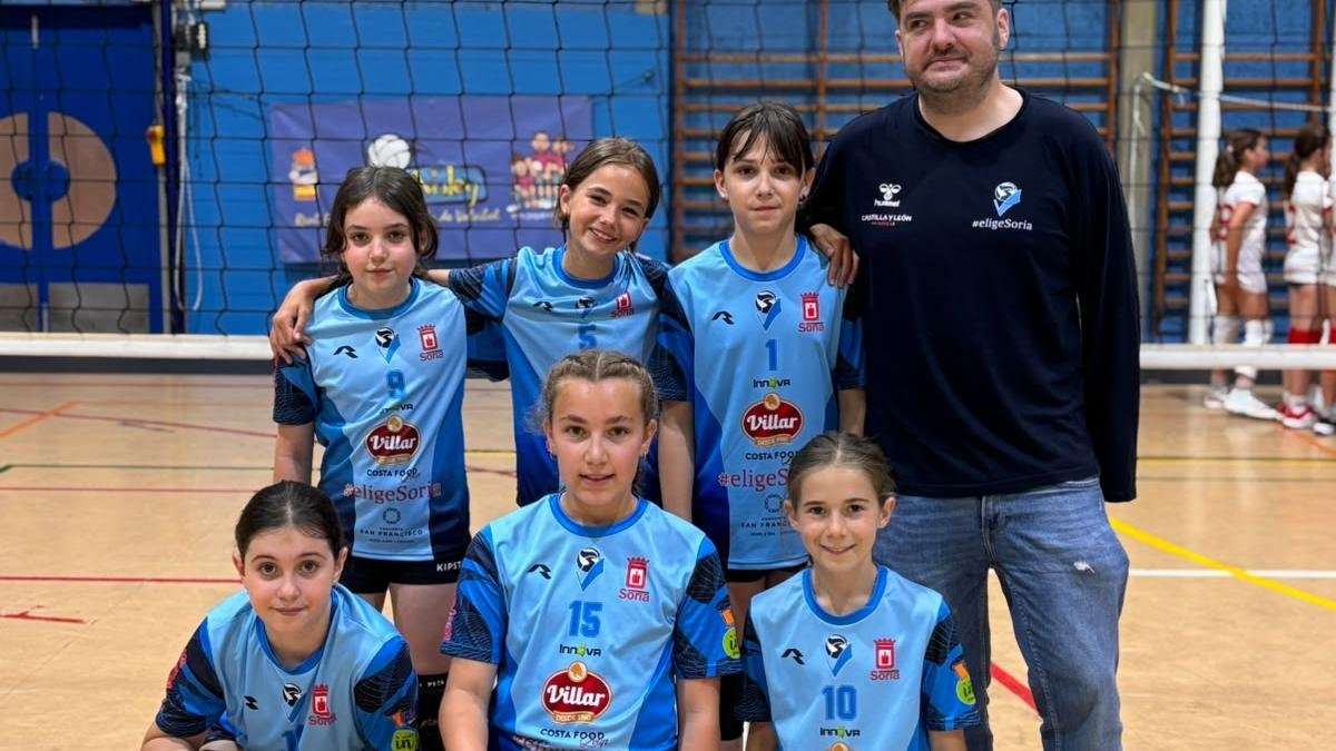 Las benjamines del Río Duero participan en el Campeonato de España.