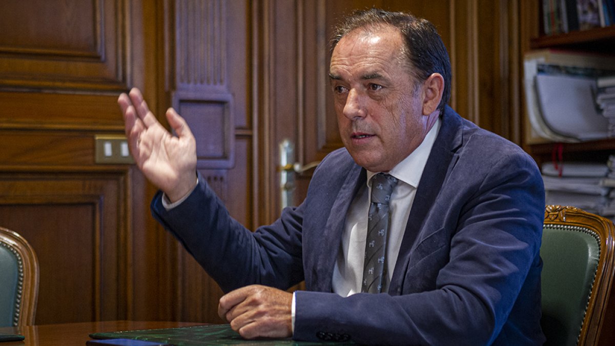 Benito Serrano en entrevista para este medio - MARIO TEJEDOR