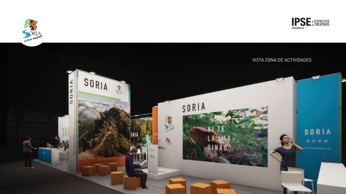 Stand de la Diputación en Intur.-HDS