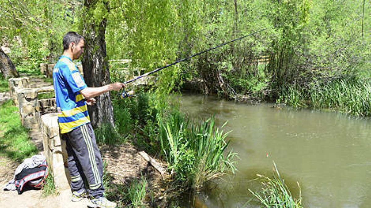 La temporada de pesca arranca en Soria el 6 de abril. / Valentín Guisande-
