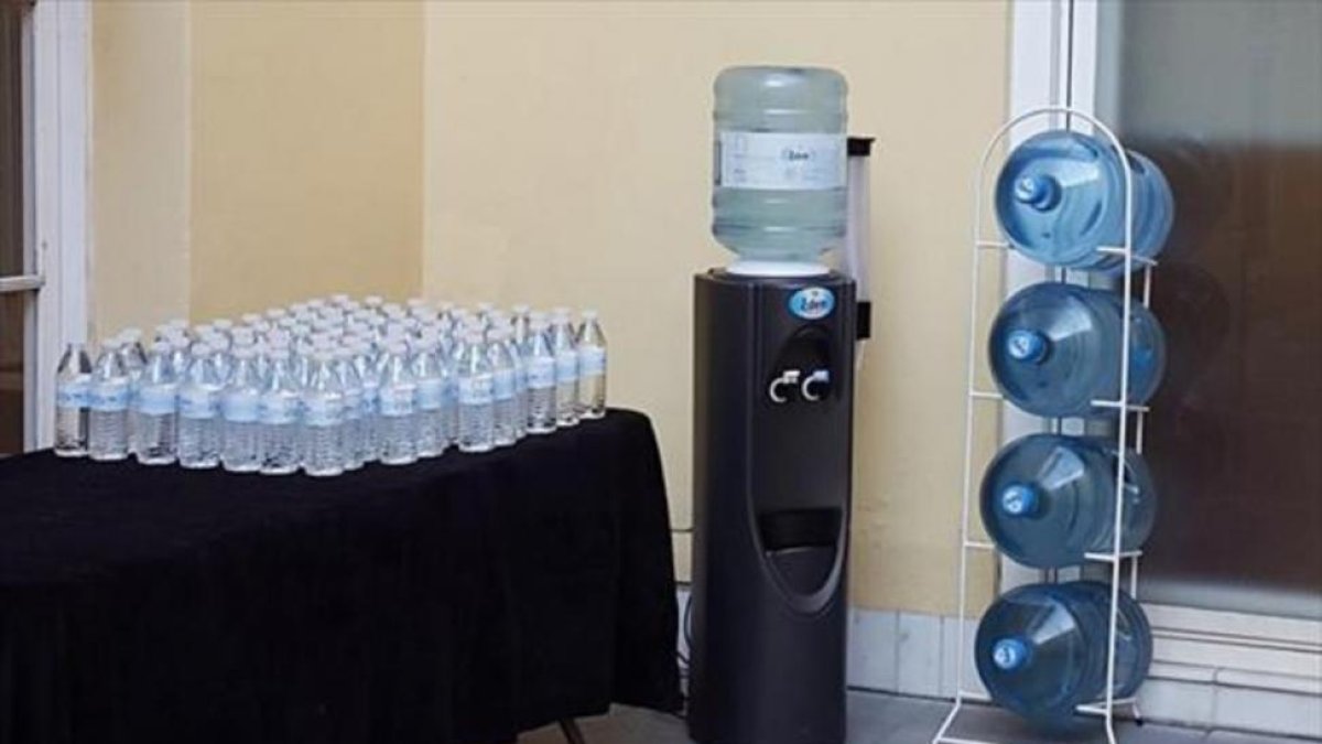 Una fuente de agua de Eden.-