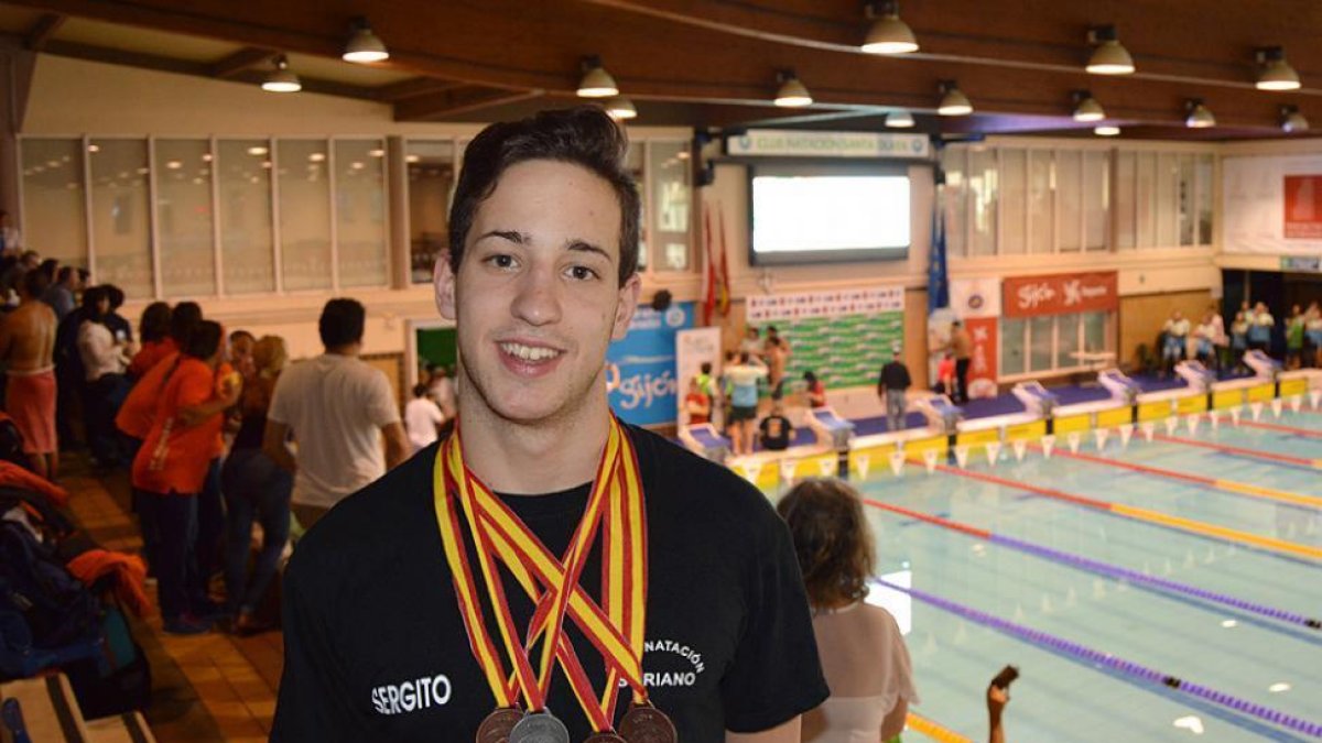 Sergio Martín, entre los mejores de 50 braza. HDS