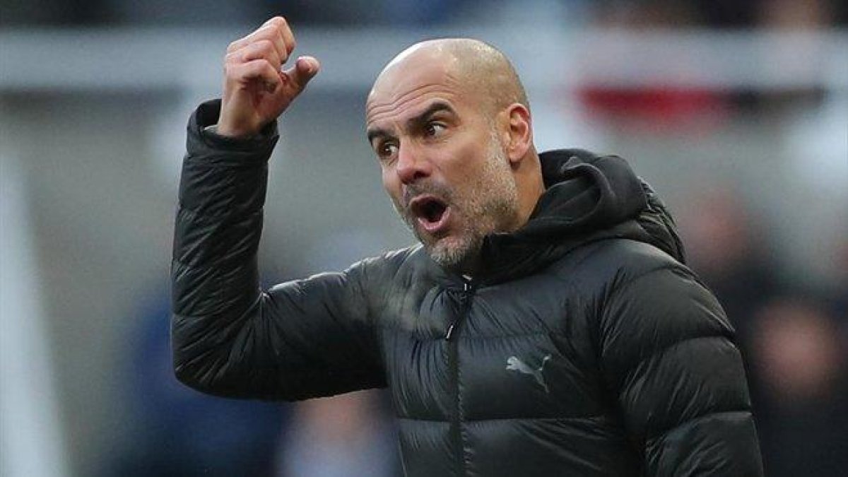 Pep Guardiola.-