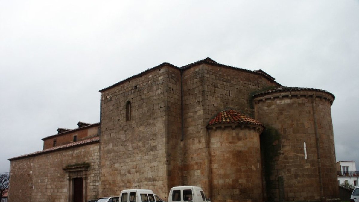 Iglesia de Nuestra Señora del Campanario de Almazán en una imagen de archivo. HDS