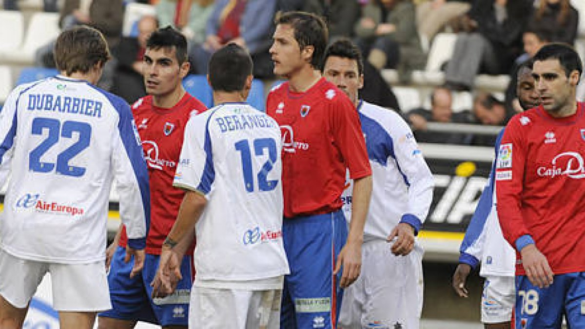 Culebras en el encuentro de la pasada jornada ante el Tenerife. / V. Guisande-