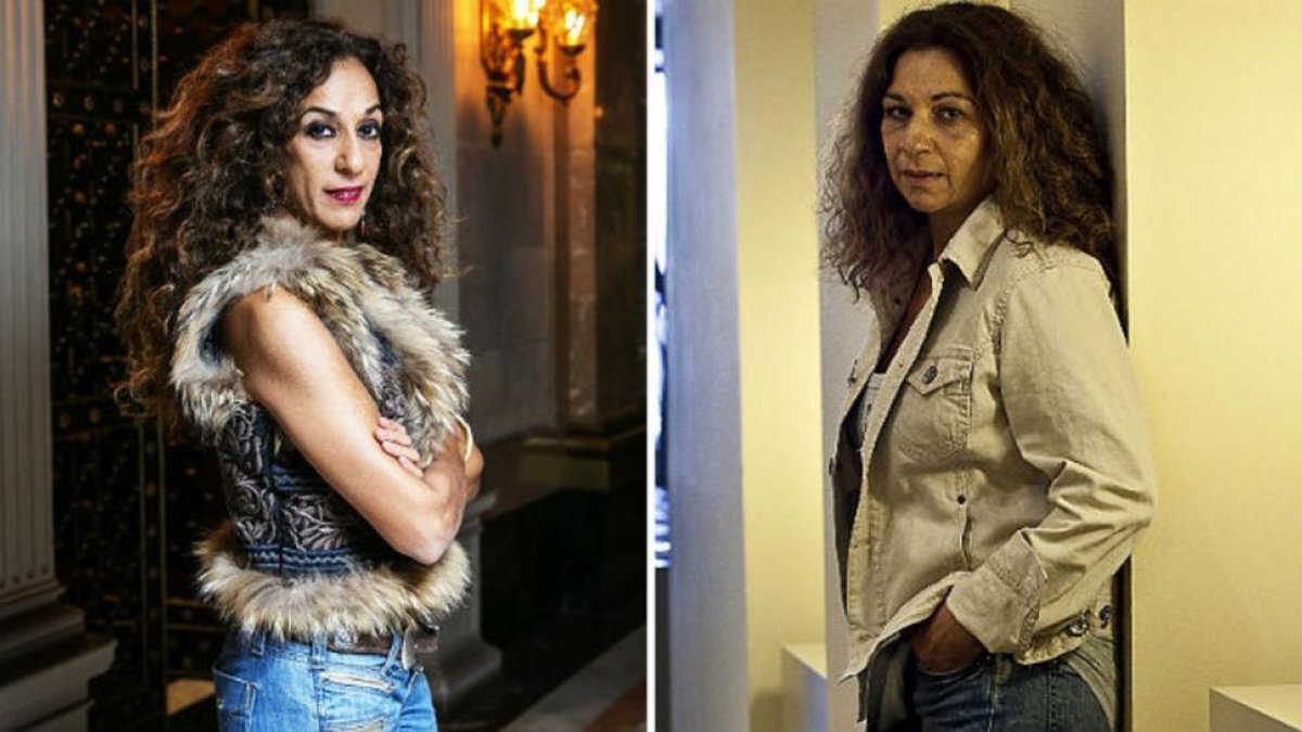Rosario (izquierda) y Lolita Flores.-JOAN CORTADELLAS / CARLOS MONTAÑÉS