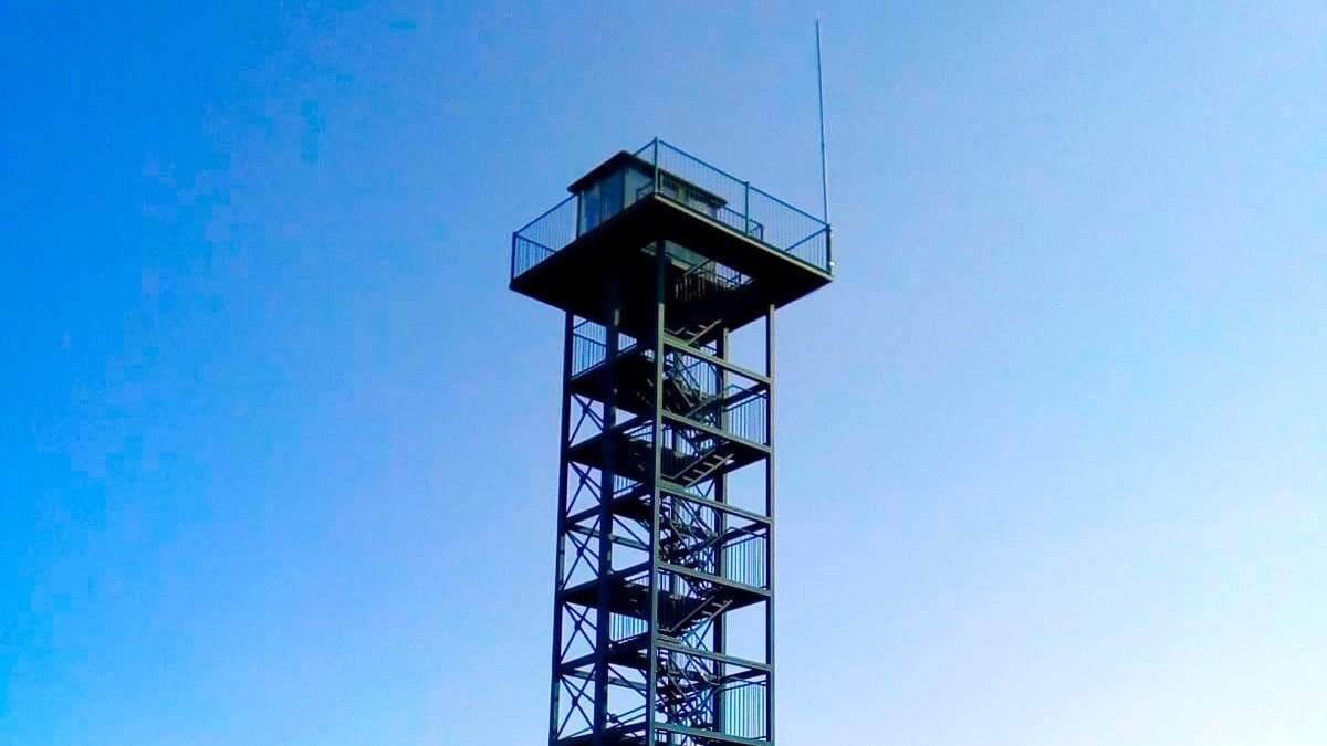 Torreta de vigilancia de incendios. HDS