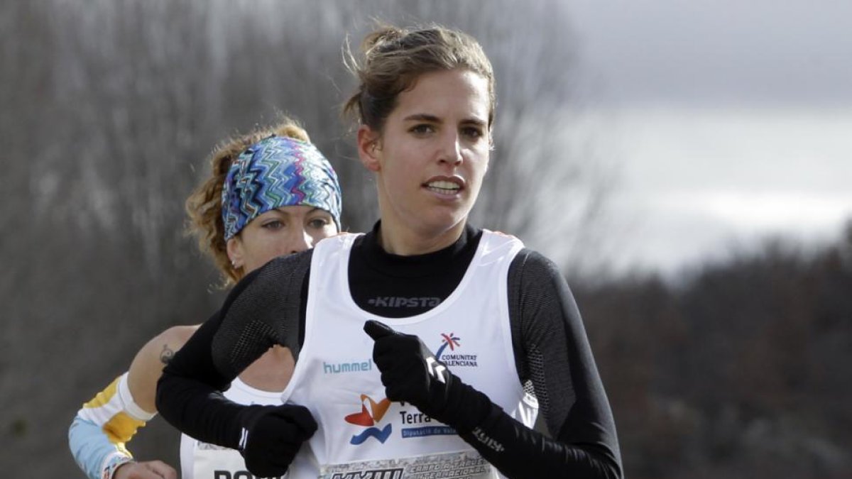 La atleta soriana Marta Pérez Miguel.-D.S.