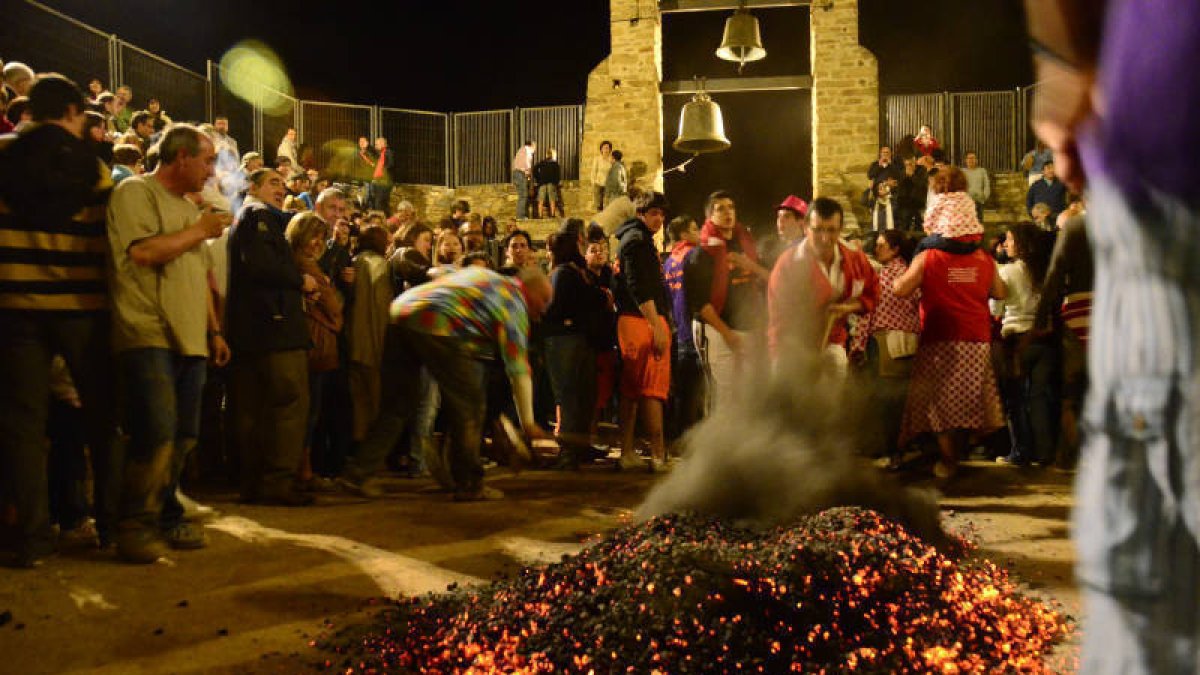 El paso del Fuego, en una imagen de archivo./ Á. MARTÍNEZ-