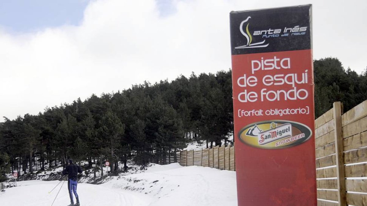 Instalaciones del Punto de Nieve de Santa Inés-V. G.