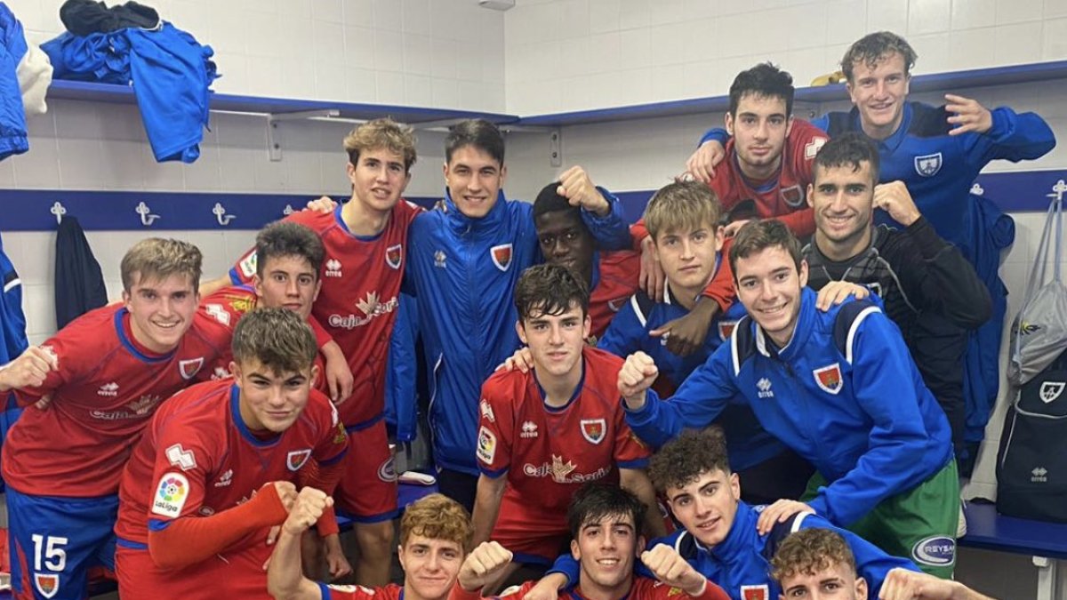 Victoria clara del Numancia juvenil de Liga Nacional. HDS
