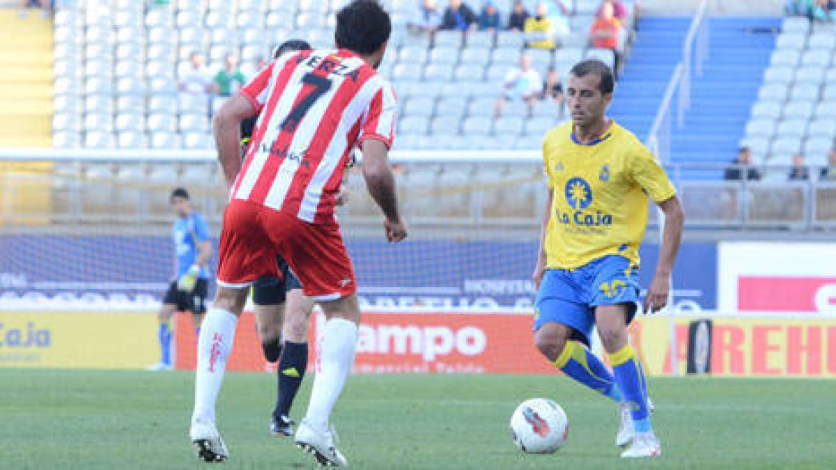 David González llega al Numancia procedente de Las Palmas. / La Provincia-