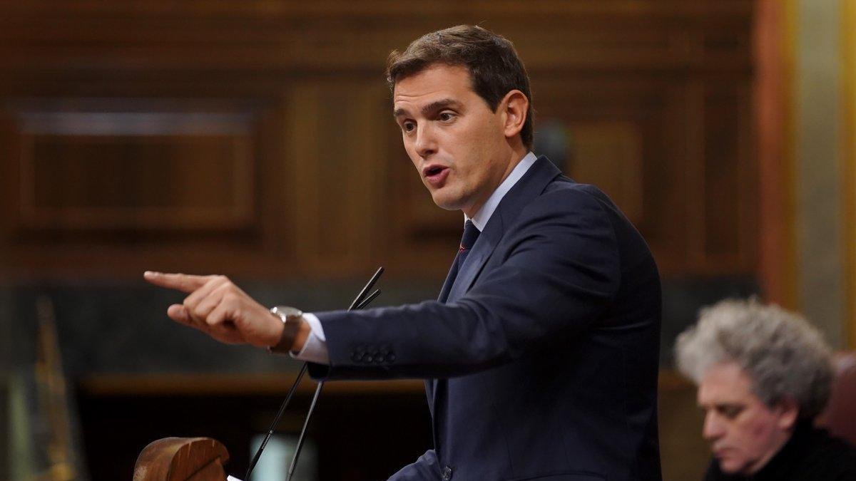Rivera, en el Congreso, en una imagen de archivo.-JOSÉ LUIS ROCA