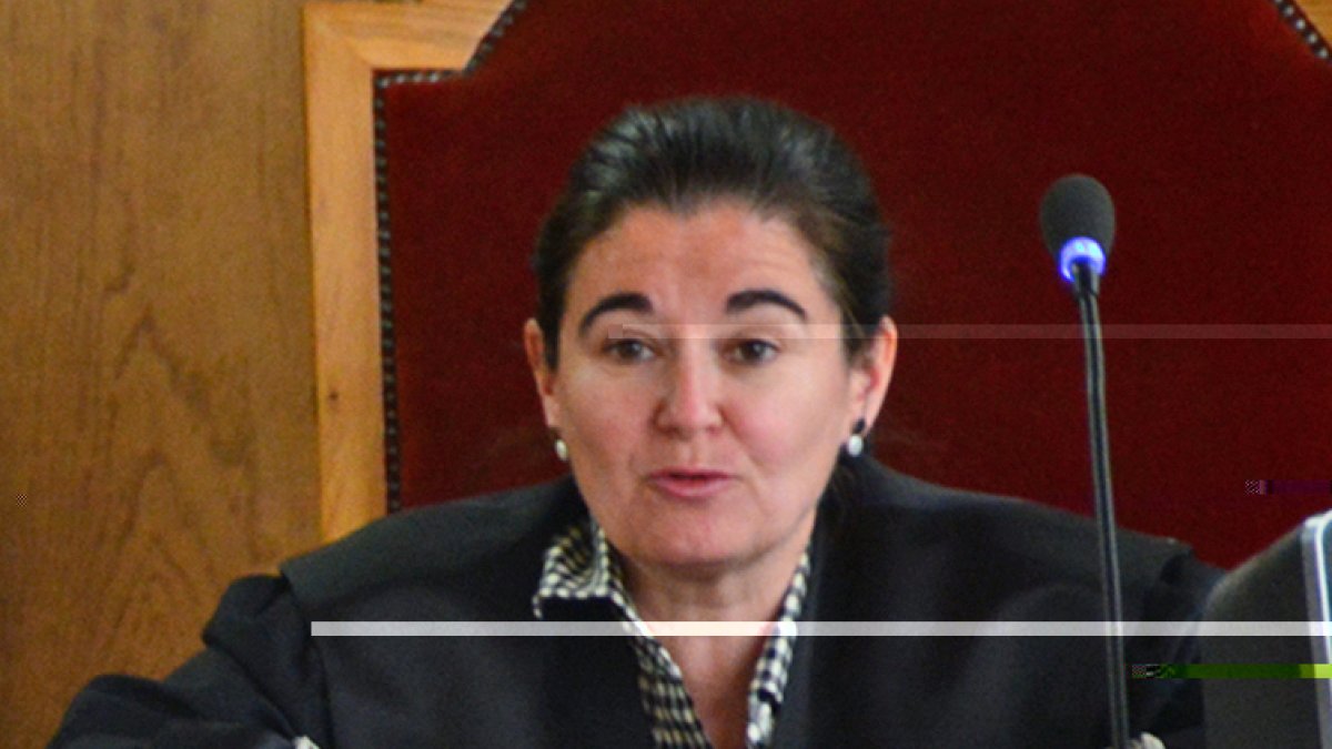 La magistrada del Juzgado de lo Penal de Soria.-VALENTIN GUISANDE
