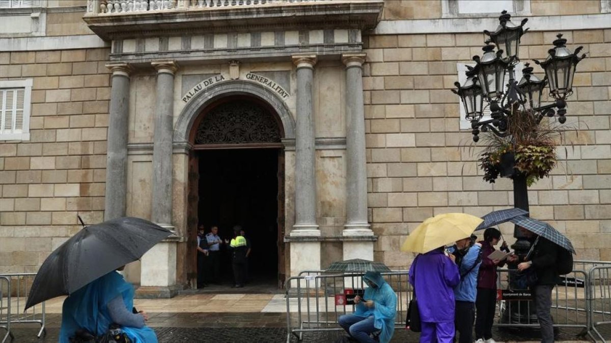 Fachada del Palau de la Generalitat.-SEAN GALLUP (GETTY)