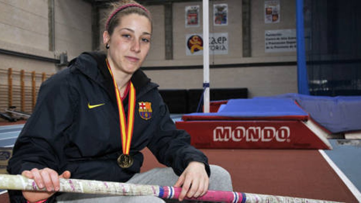 Carla Franch de una de las atletas con opciones de medalla. / VALENTÍN GUISANDE-
