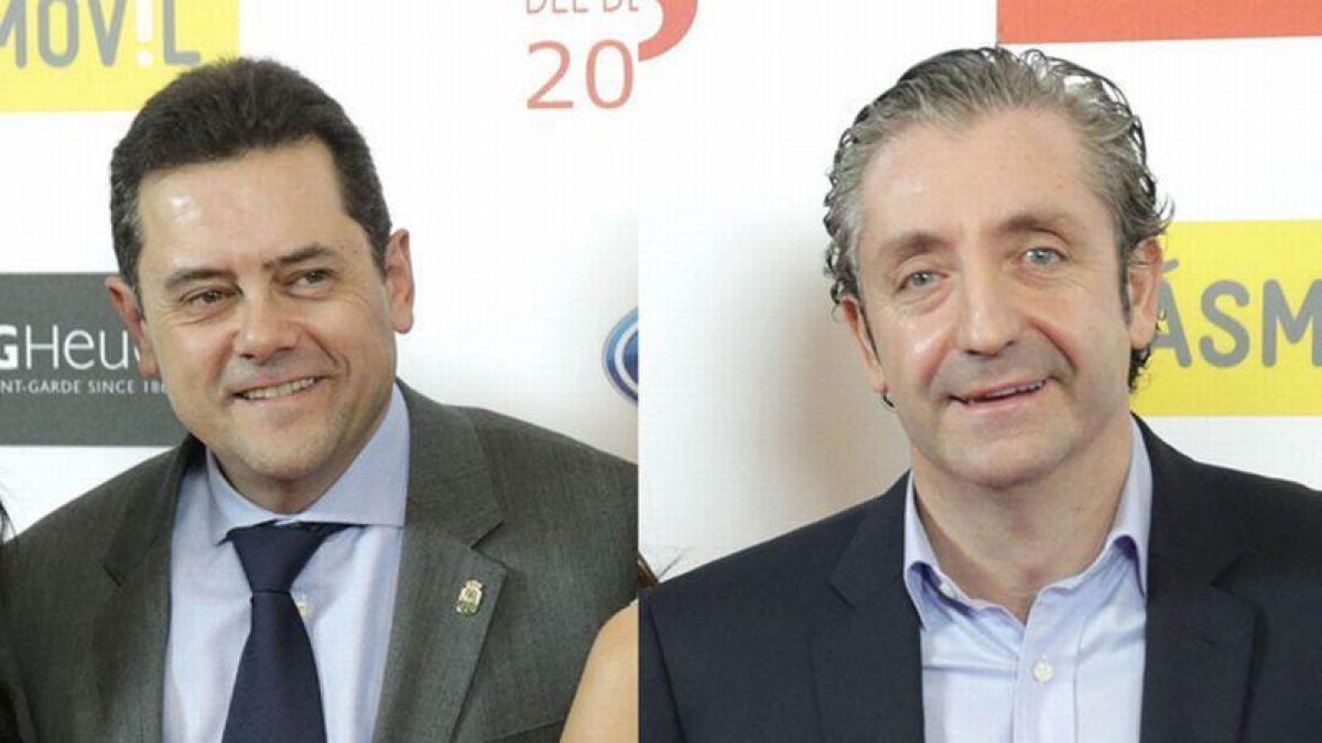 Josep Pedrerol corrige a Tomás Roncero, en 'El Chiringuito de jugones', de Mega.-ATRESMEDIA