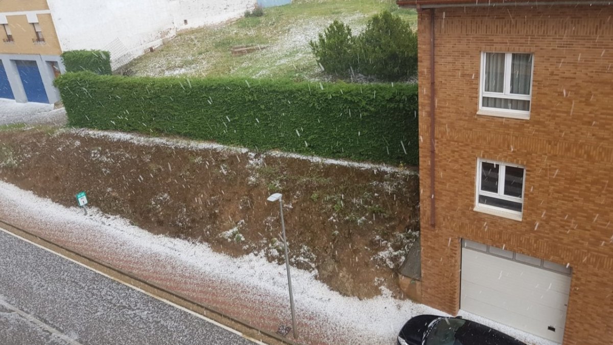 Imagen de la primera tormenta.-HDS