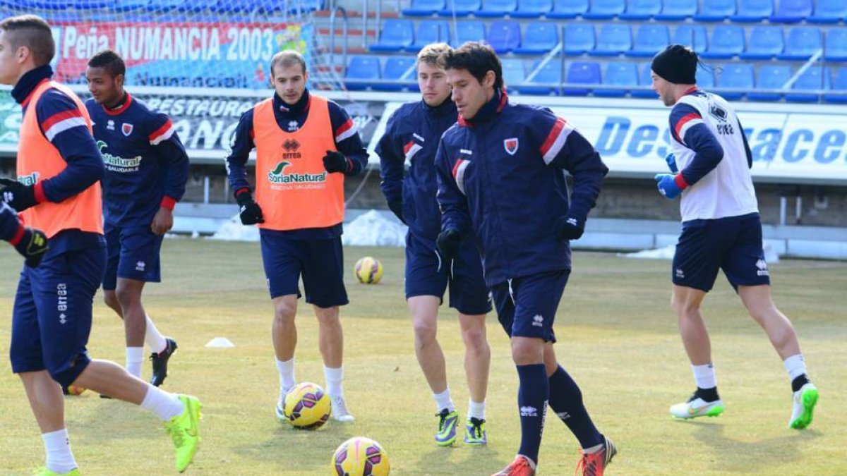 El Numancia quiere acabar con su sequía de triunfos ante el poderoso Betis.-Álvaro Martínez