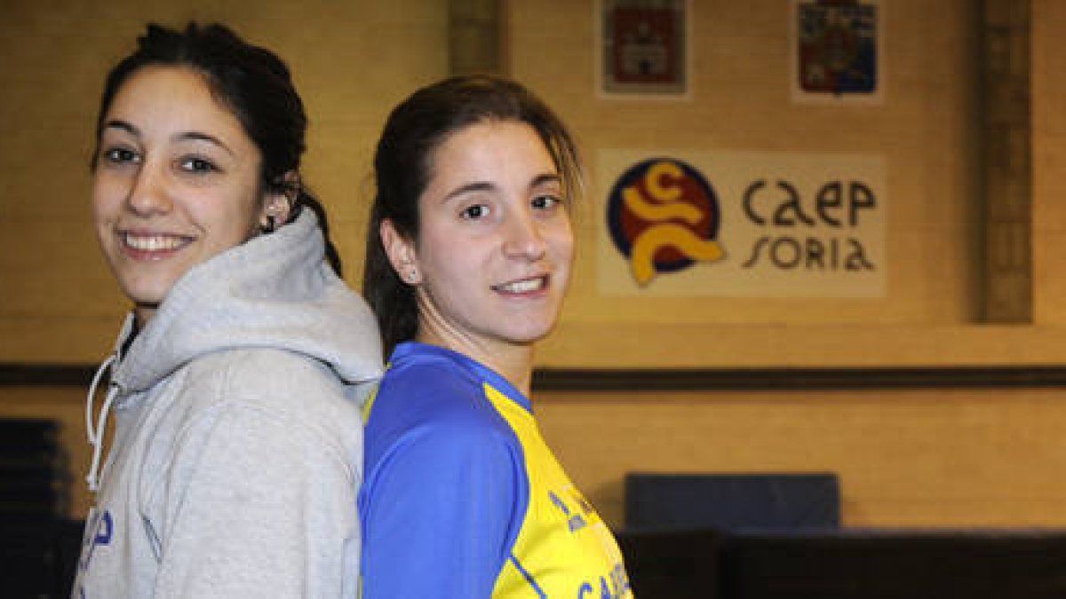 Carmen Romero y María Andrés lograron medallas en el Nacional Promesa. / VALENTÍN GUISANDE-