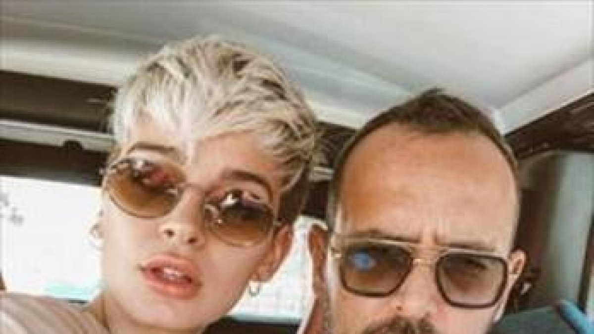 Selfi de Laura Escanes y Risto Mejide.-INSTAGRAM