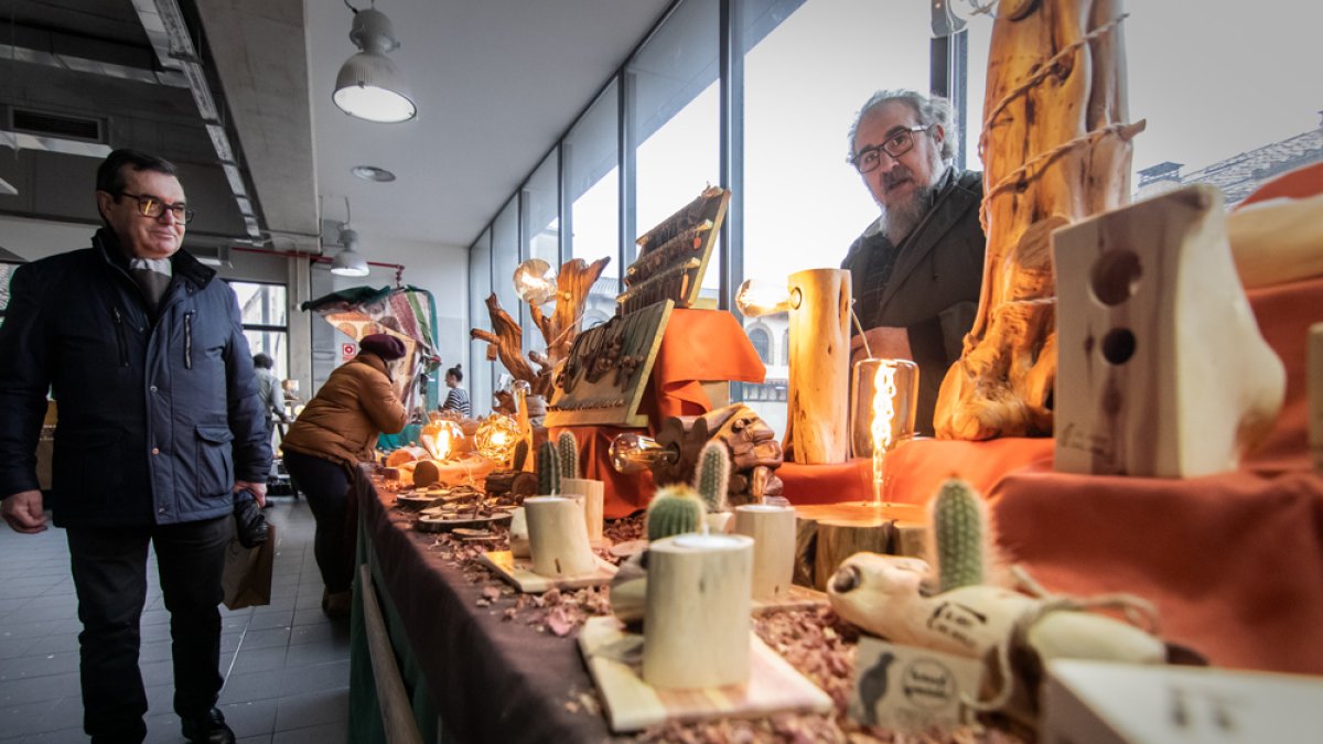 Mercado artesano en una edición anterior.