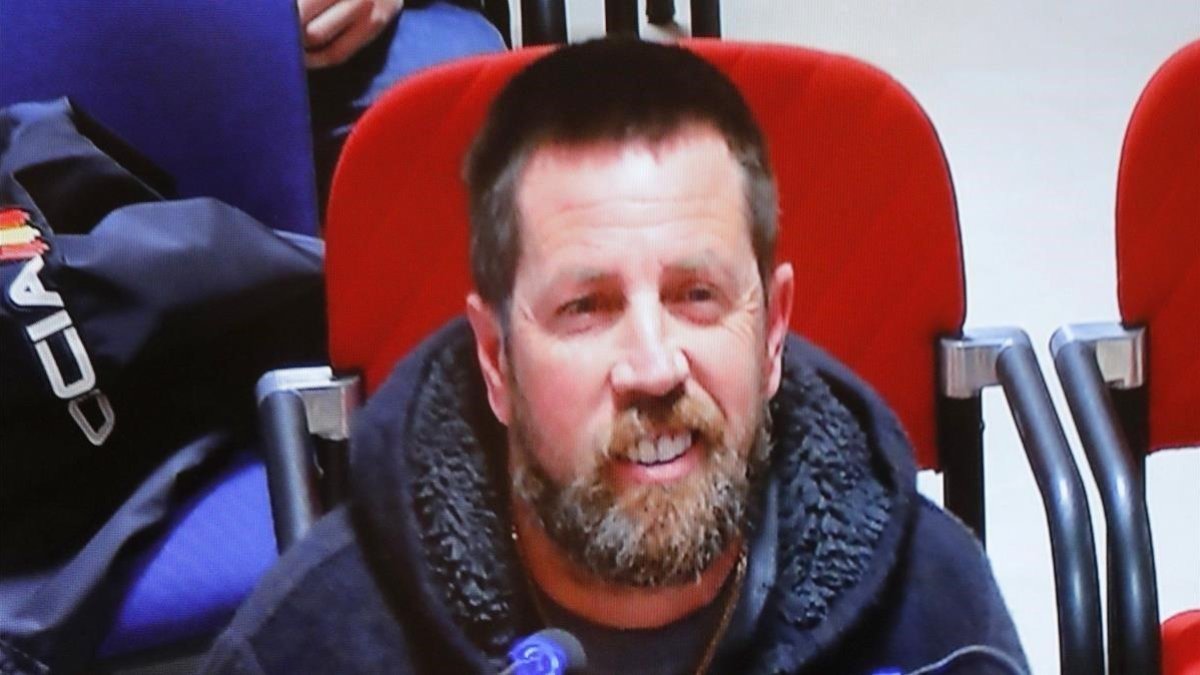 José Enrique Albuín Gey, alias ’el Chicle’, en el banquillo de acusados el pasado 10 de abril.-EFE