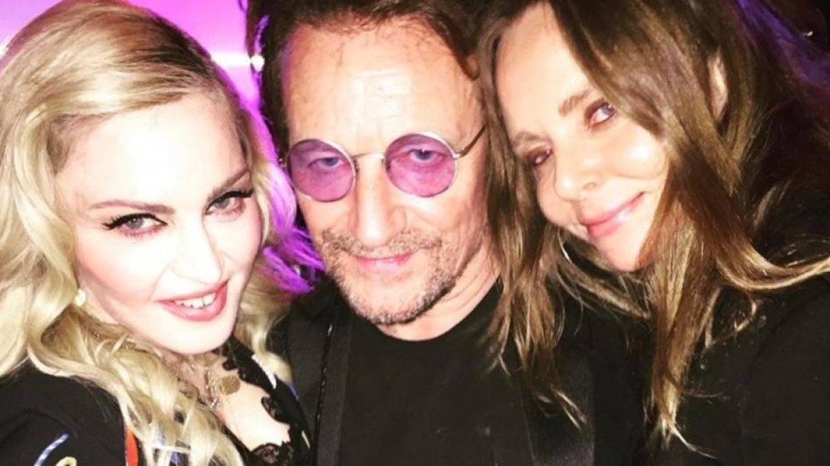 Madonna, Bono y Stella McCartney juntos en la fiesta anticipada del 50 cumpleaños del cofundador de Oasis Noel Gallagher-INSTAGRAM