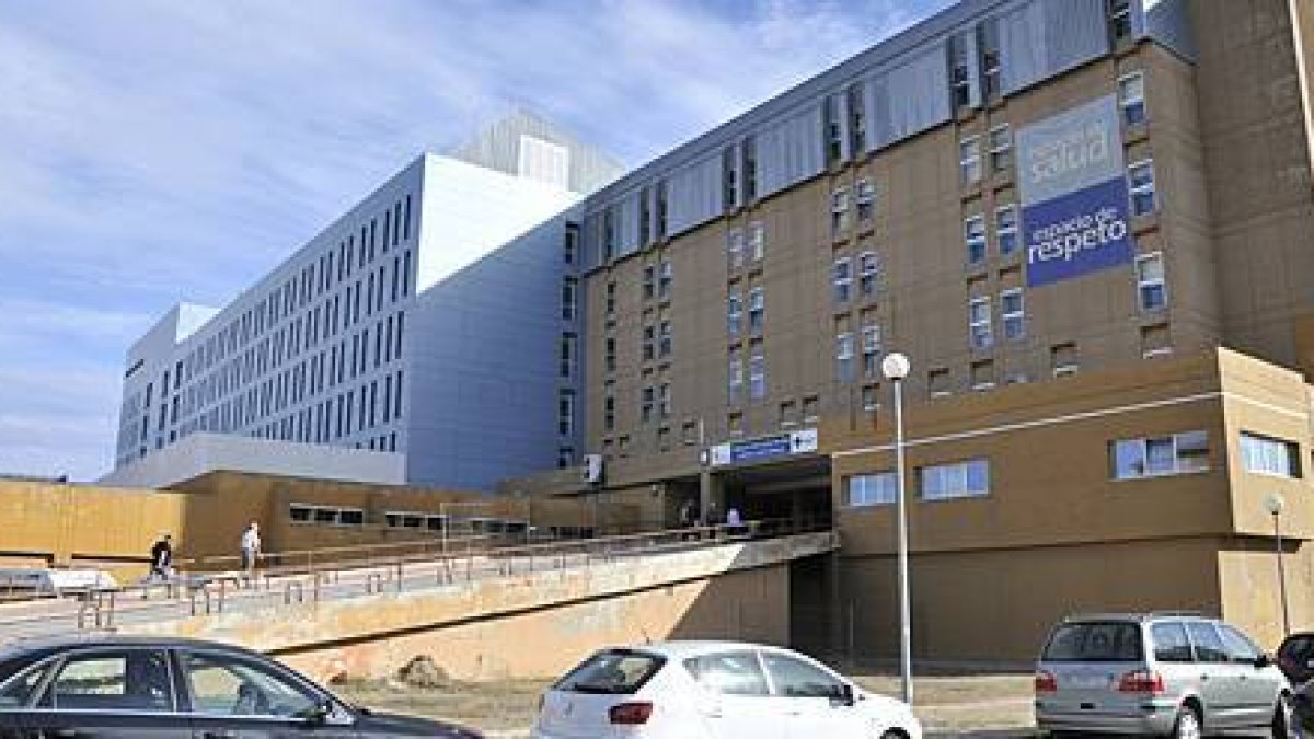 El hospital de Santa Bárbara de Soria.-VALENTÍN GUISANDE