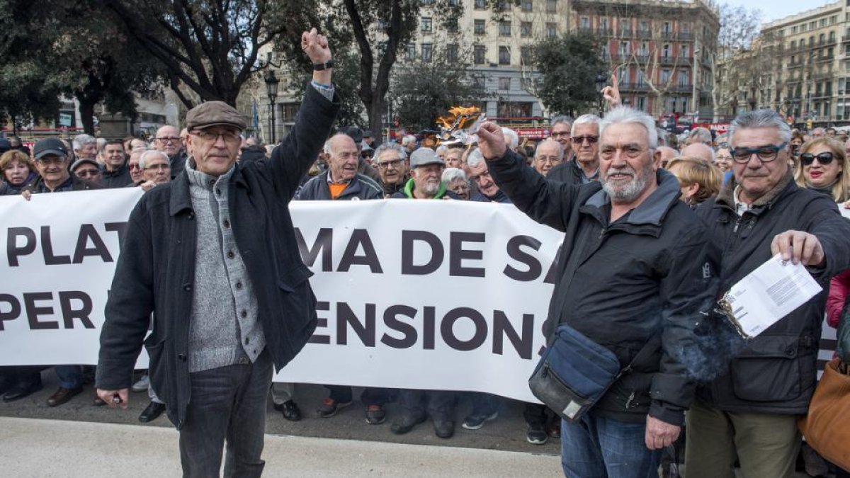 Manfiestación de jubilados-FERRAN SENDRA