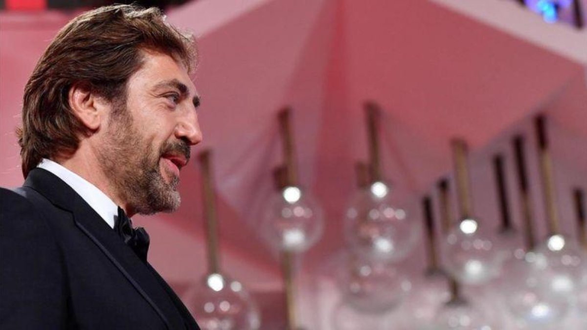 Javier Bardem, en la Mostra de Venecia.-ETTORE FERRARI
