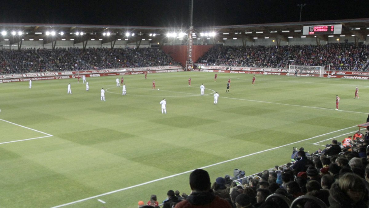 El Numancia estará muy pendiente de la contestación de LaLiga a la Federación. LUIS ÁNGEL TEJEDOR